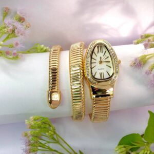 Golden Snake Watch