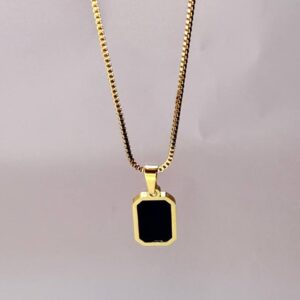 Black onyx pendant